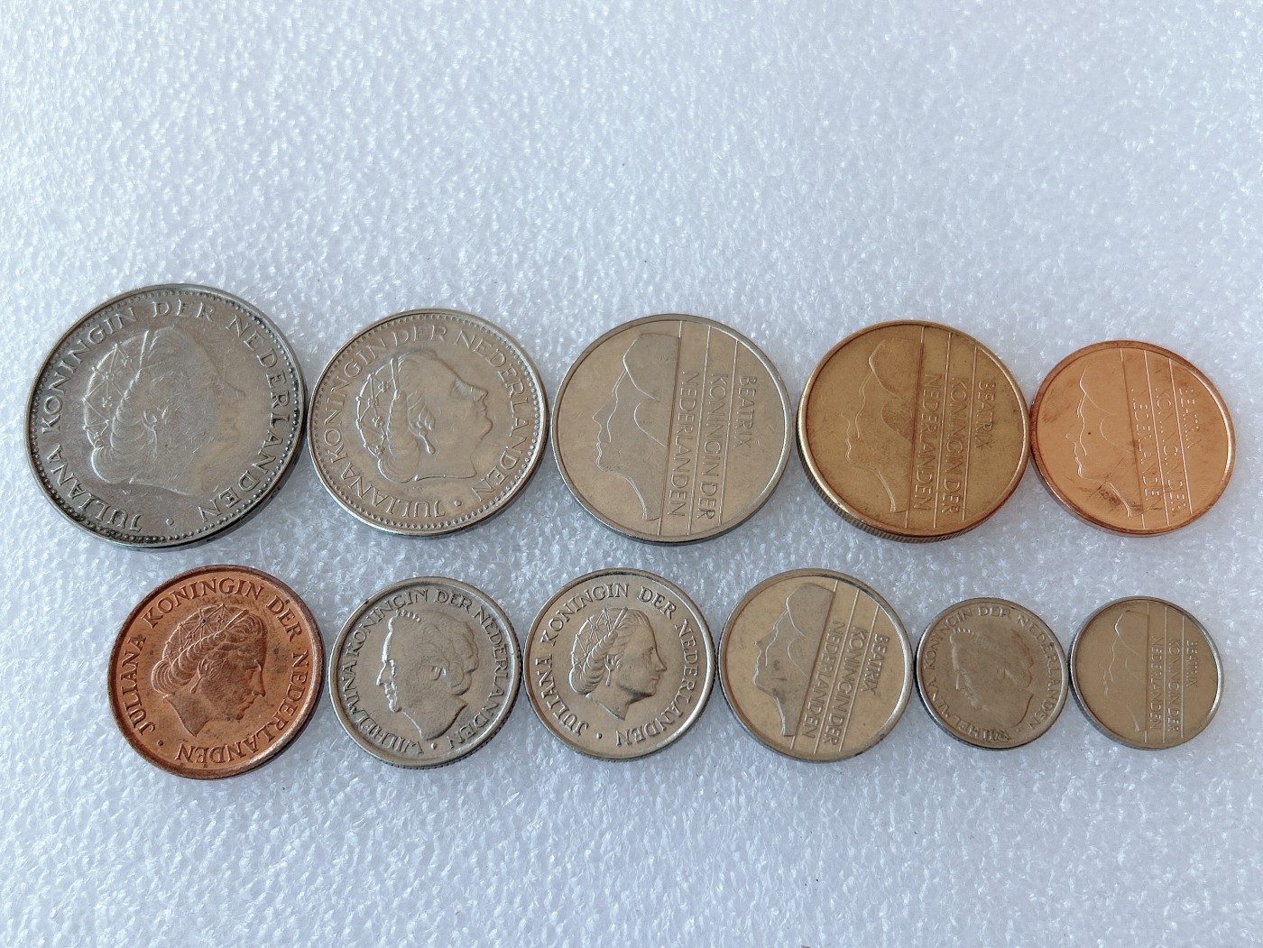 全场一元起拍 世界钱币散币、银币专场 第49期 荷兰硬币 11枚