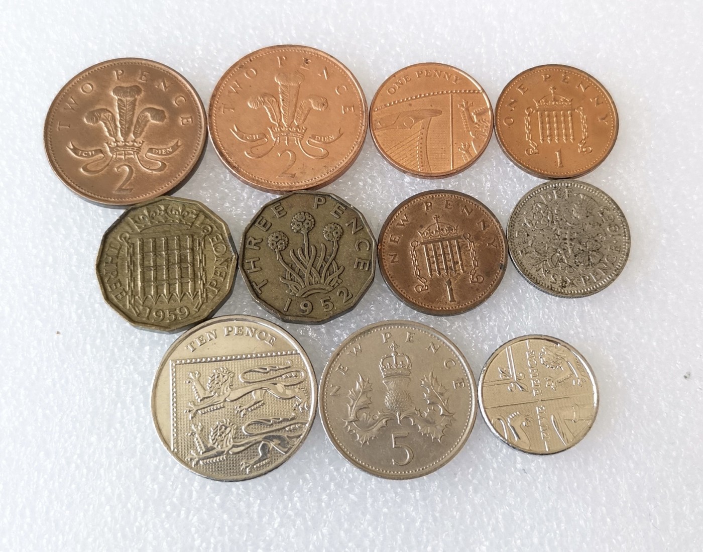 全场一元起拍 世界钱币散币、银币专场 第49期 英国硬币 各个时期