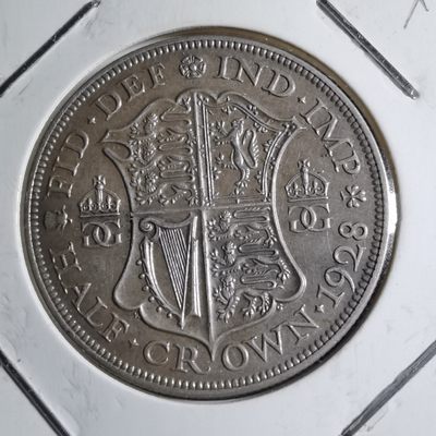 沼泽如烟--第207场 - 英国1928年半克朗银币