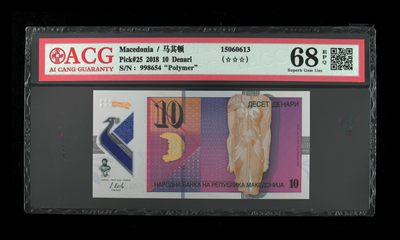 外币孔雀钞爱藏68分 - 外币孔雀钞爱藏68分