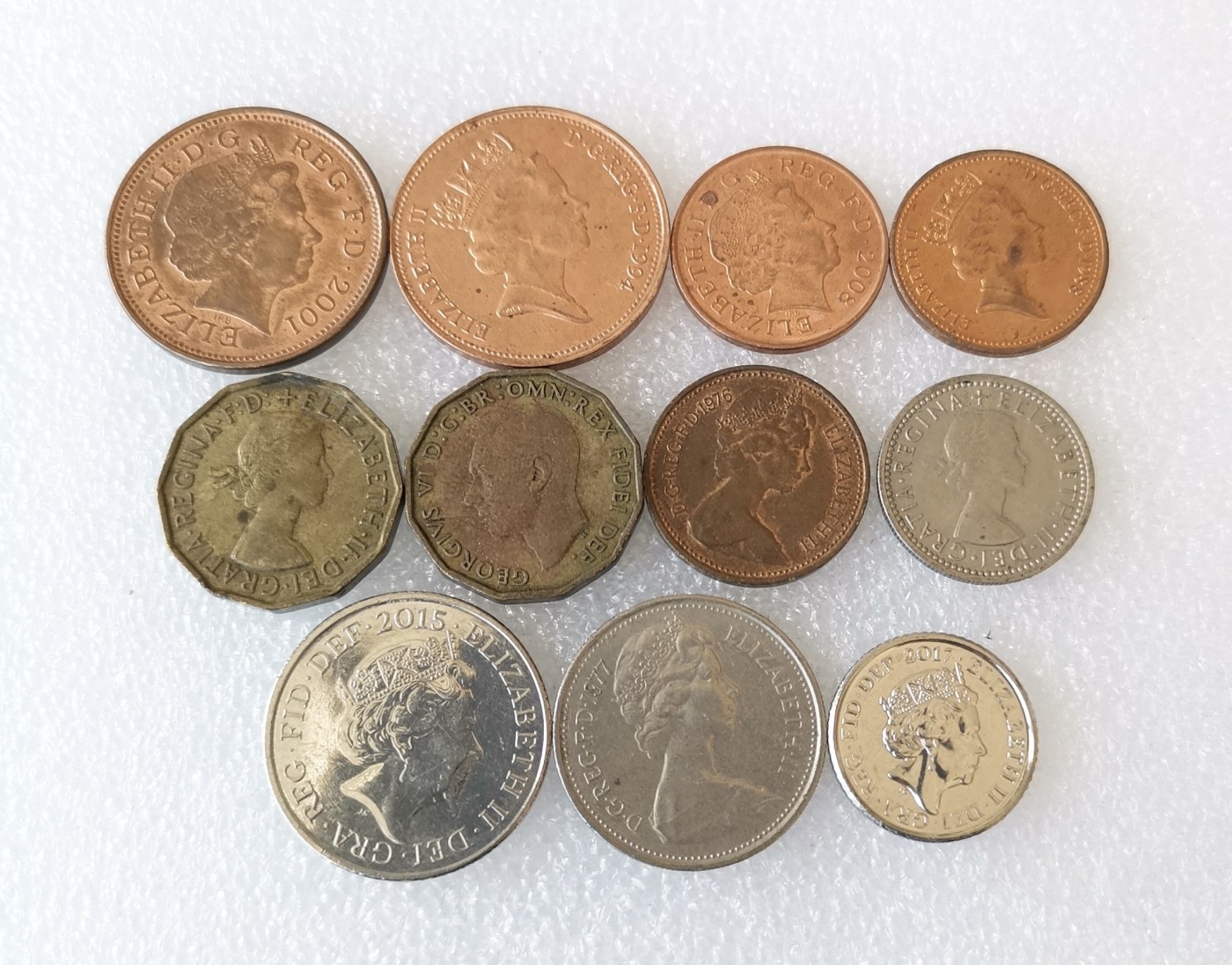 全场一元起拍 世界钱币散币、银币专场 第49期 英国硬币 各个时期