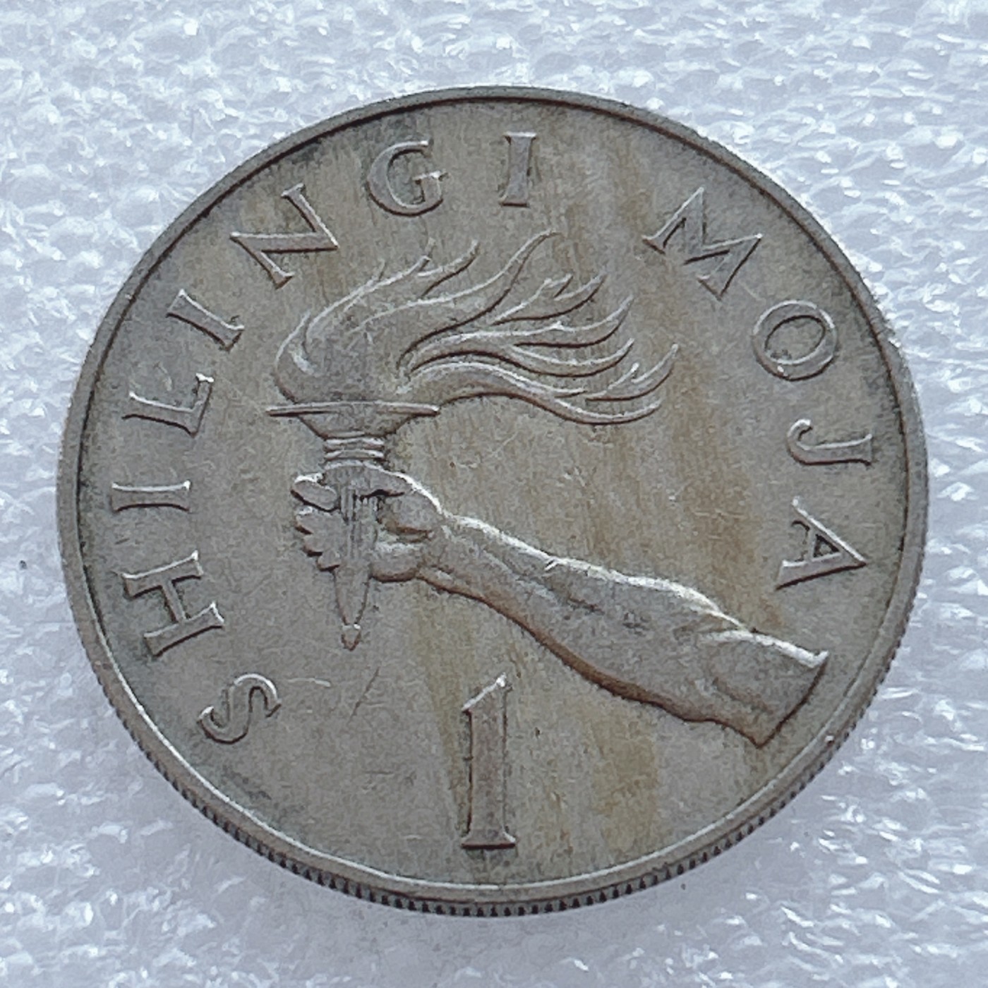 海外回流1元起拍小铺 各国钱币散币场 第2期 1966年坦桑尼亚1先令 火炬