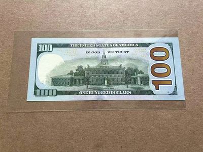 【Blue Auction】✨世界纸币精拍第409期【精】 【18181828靓号】美国 2017年100美金 全新UNC