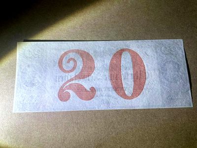 【Blue Auction】✨世界纸币精拍第409期【精】 美国 康涅狄格州 18XX年20美金 大场景 设计精美 全新UNC