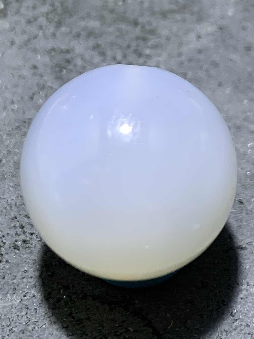 精美高玉化亚光海洋玉髓手工俏色巧雕蝙蝠随形2.0随形圆珠一个