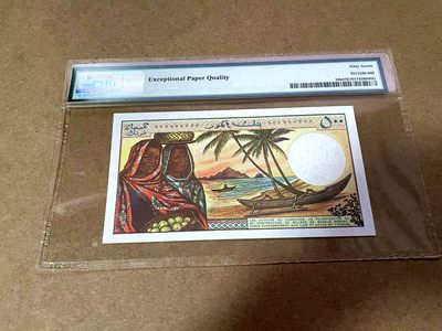 【Blue Auction】✨世界纸币精拍第409期【精】 科摩罗 1994年500法郎 PMG67EPQ 
