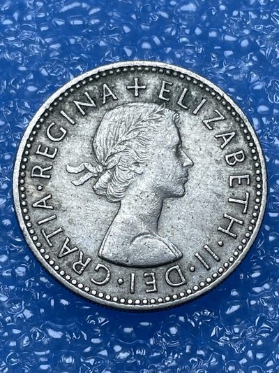 洪武诸明·钱币基地87场 - 1954年英国1先令