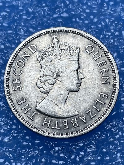洪武诸明·钱币基地87场 - 好品1973年英属香港白铜伍毫
