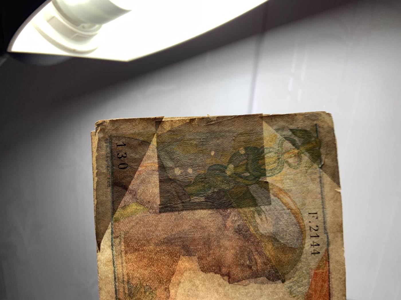 收藏联盟Quantum Auction 第313期拍卖  东方汇理银行1947-554年100皮阿斯特 品相如图