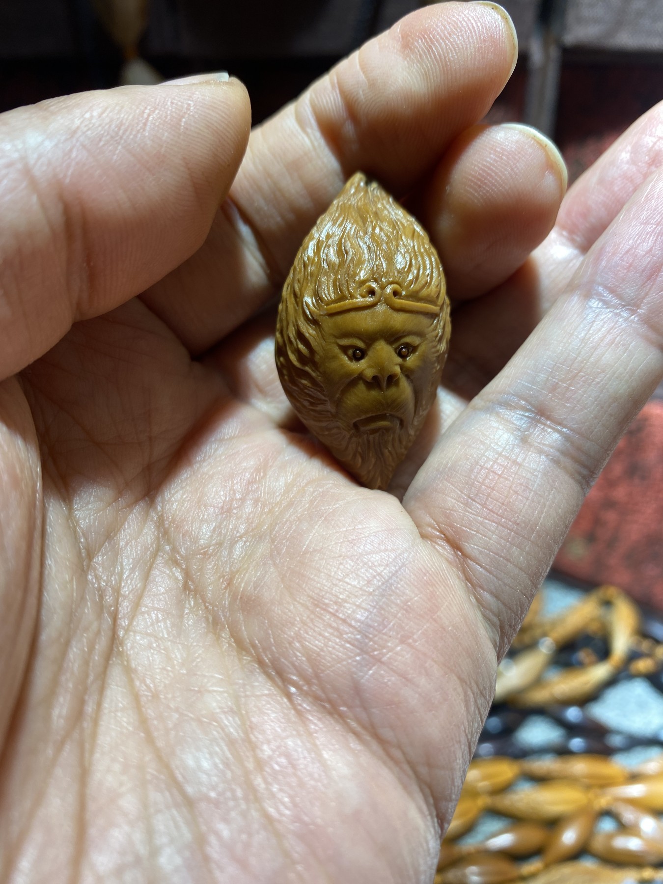 苏工核雕18年老工作室作品，诚信经营广交天下核友