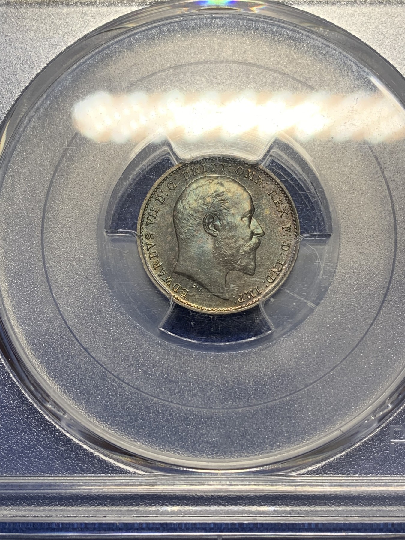 《竞宝斋》圣诞专辑  第二场  第228场 定制纪念章相赠 (全场顺丰包邮) 4枚一组 PCGS-PL66-68 英国1906年爱德华七世 濯足节套币。镜面感非常明显，且有统一的欧珀光泽包浆，全套高分，包含多枚冠军分，不可超越的一套。带同年份原盒。