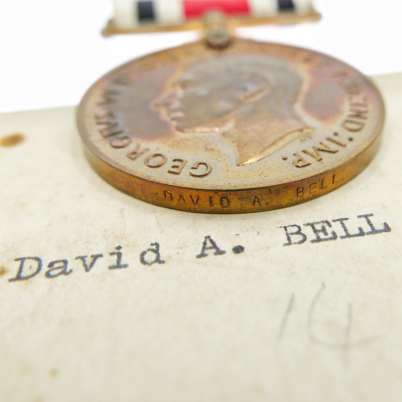 勋章奖章交易所12月30日拍卖 英国志愿警员长期服役奖章，乔治六世原盒