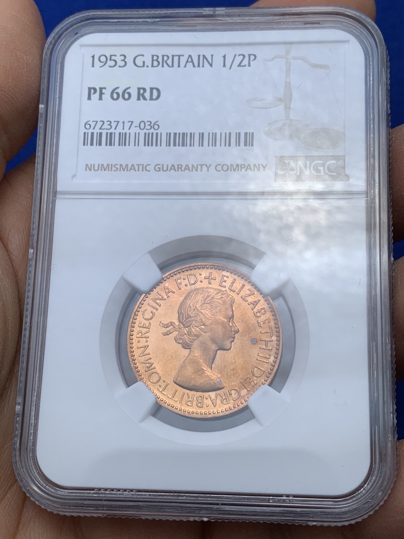 《竞宝斋》圣诞专辑  第二场  第228场 定制纪念章相赠 (全场顺丰包邮) NGC PF65-67 英国 1953 伊丽莎白女王 登基纪念精制套币 10枚大全套 高分难得