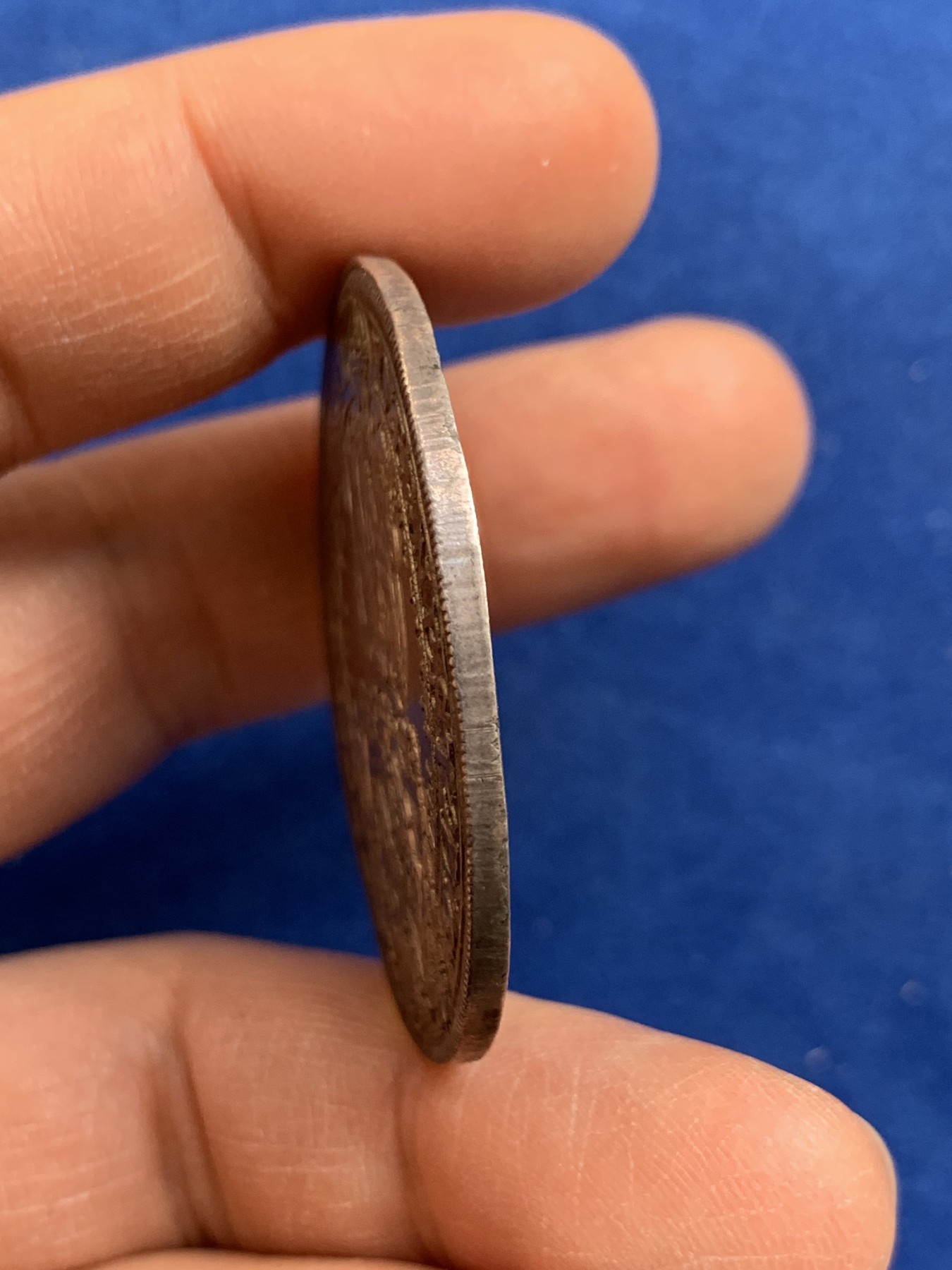 《竞宝斋》圣诞专辑  第二场  第228场 定制纪念章相赠 (全场顺丰包邮) 神圣罗马帝国奥地利大公国1687年萨尔茨堡主教区圣母抱婴泰勒大银币 UNC五彩纸袋包浆 打制深峻饱满 原味顶级裸币