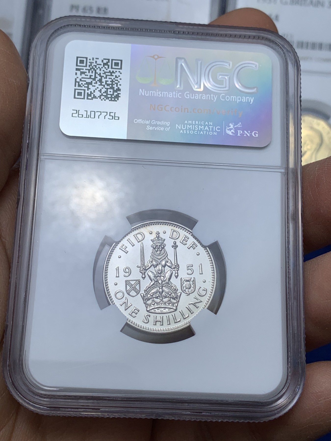 《竞宝斋》圣诞专辑  第二场  第228场 定制纪念章相赠 (全场顺丰包邮) NGC PF-PL64-65 英国 1951 乔治六世  10枚组套币 高分难得 其中1951为PL版本 一次配好