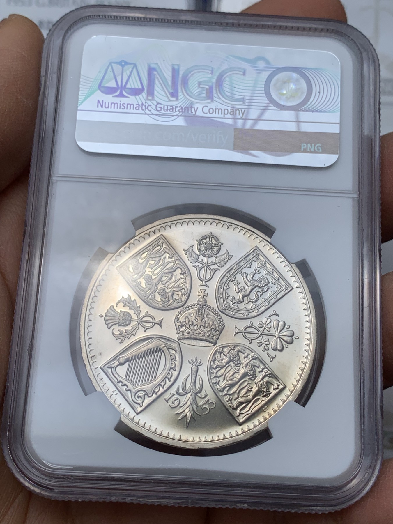 《竞宝斋》圣诞专辑  第二场  第228场 定制纪念章相赠 (全场顺丰包邮) NGC PF65-67 英国 1953 伊丽莎白女王 登基纪念精制套币 10枚大全套 高分难得