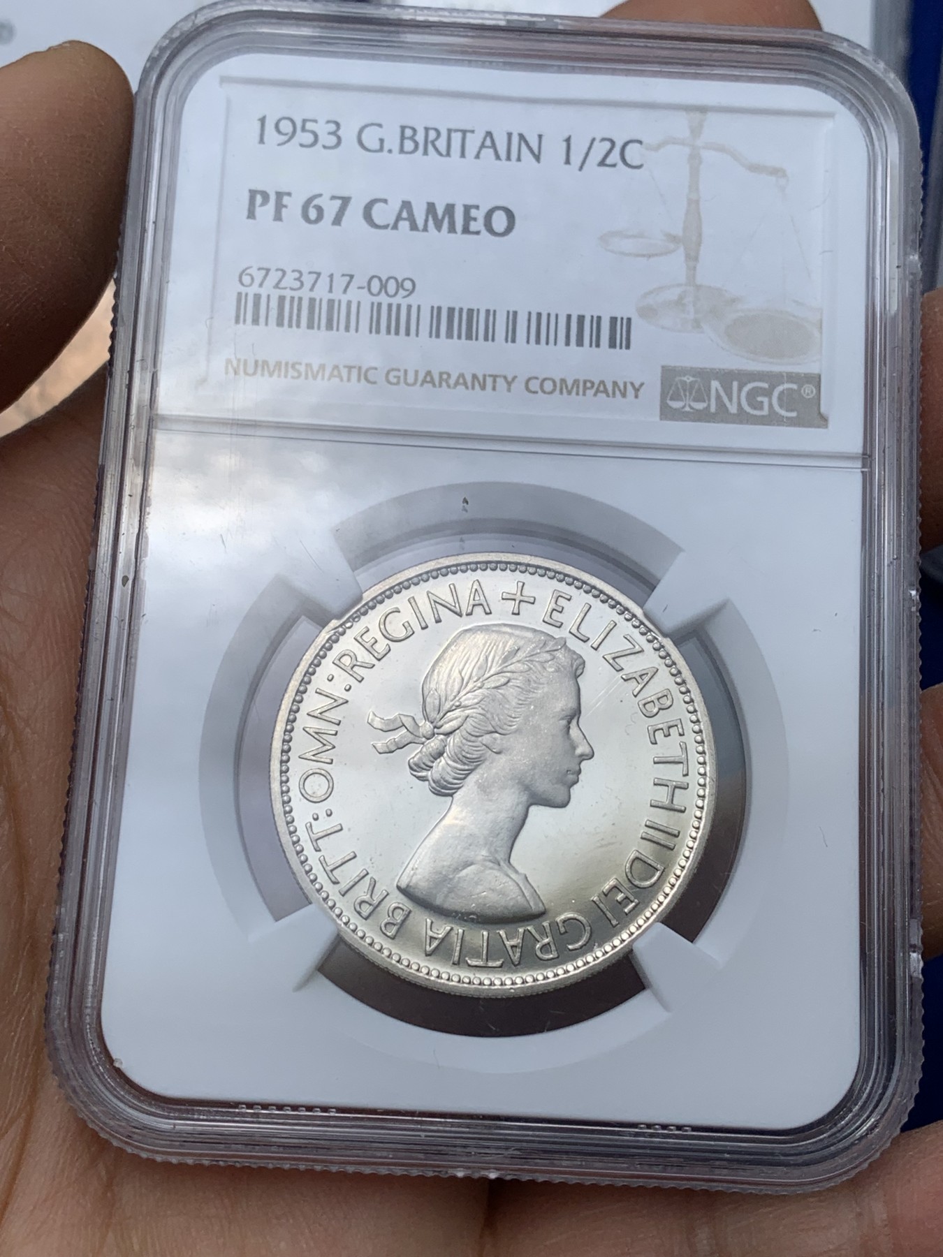 《竞宝斋》圣诞专辑  第二场  第228场 定制纪念章相赠 (全场顺丰包邮) NGC PF65-67 英国 1953 伊丽莎白女王 登基纪念精制套币 10枚大全套 高分难得