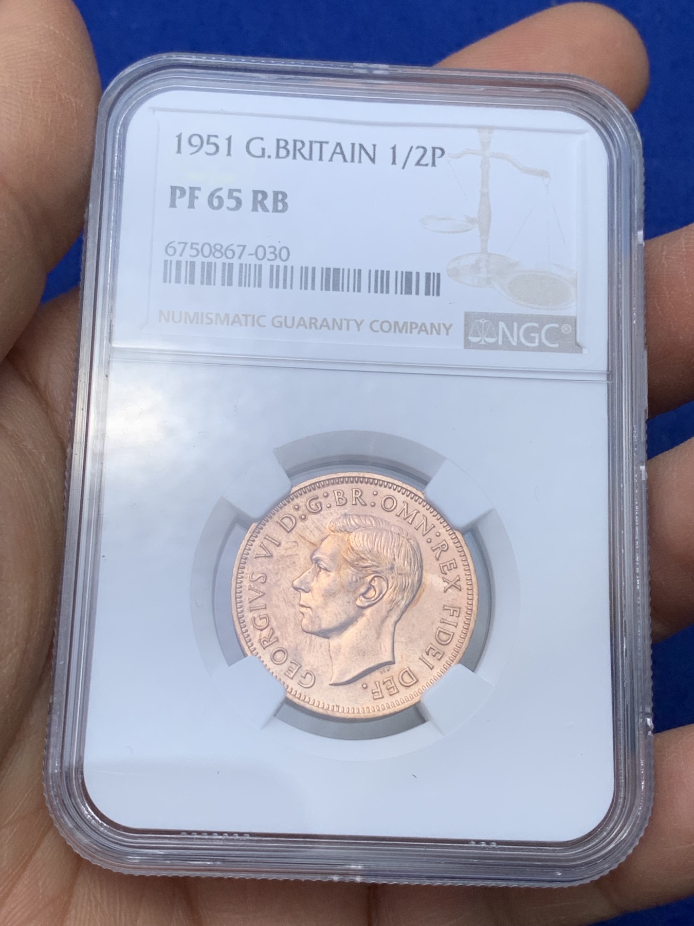 《竞宝斋》圣诞专辑  第二场  第228场 定制纪念章相赠 (全场顺丰包邮) NGC PF-PL64-65 英国 1951 乔治六世  10枚组套币 高分难得 其中1951为PL版本 一次配好