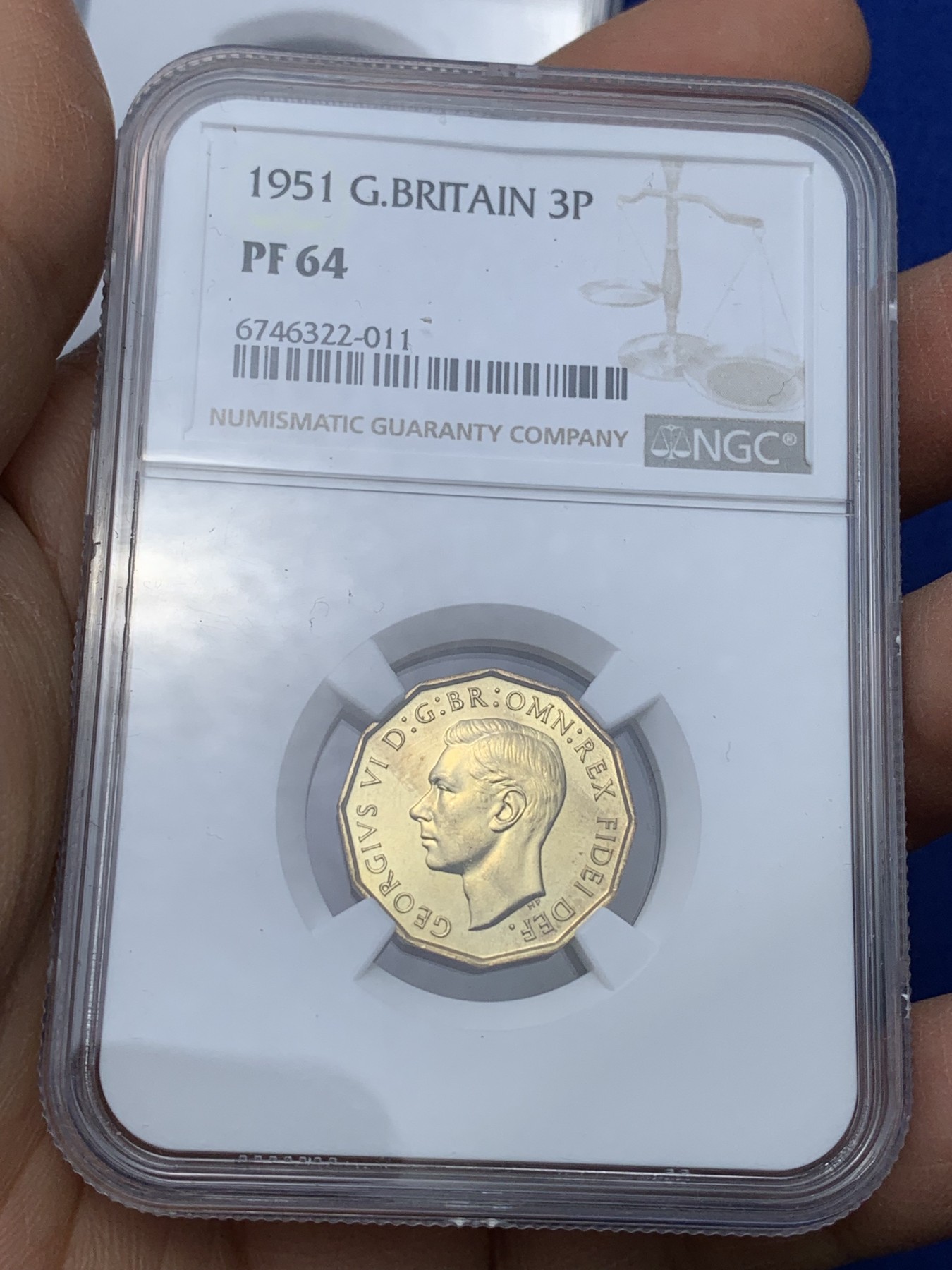 《竞宝斋》圣诞专辑  第二场  第228场 定制纪念章相赠 (全场顺丰包邮) NGC PF-PL64-65 英国 1951 乔治六世  10枚组套币 高分难得 其中1951为PL版本 一次配好