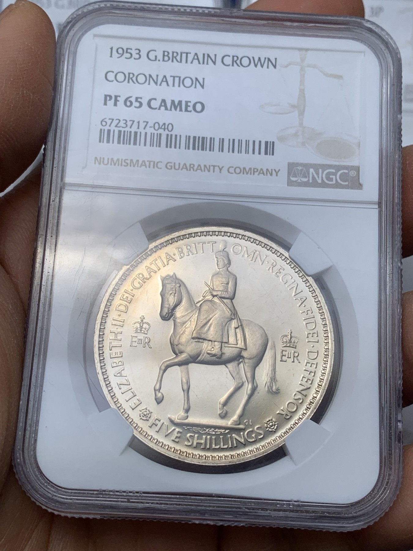 《竞宝斋》圣诞专辑  第二场  第228场 定制纪念章相赠 (全场顺丰包邮) NGC PF65-67 英国 1953 伊丽莎白女王 登基纪念精制套币 10枚大全套 高分难得