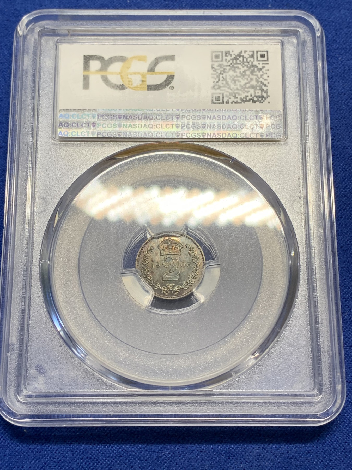 《竞宝斋》圣诞专辑  第二场  第228场 定制纪念章相赠 (全场顺丰包邮) 4枚一组 PCGS-PL66-68 英国1906年爱德华七世 濯足节套币。镜面感非常明显，且有统一的欧珀光泽包浆，全套高分，包含多枚冠军分，不可超越的一套。带同年份原盒。