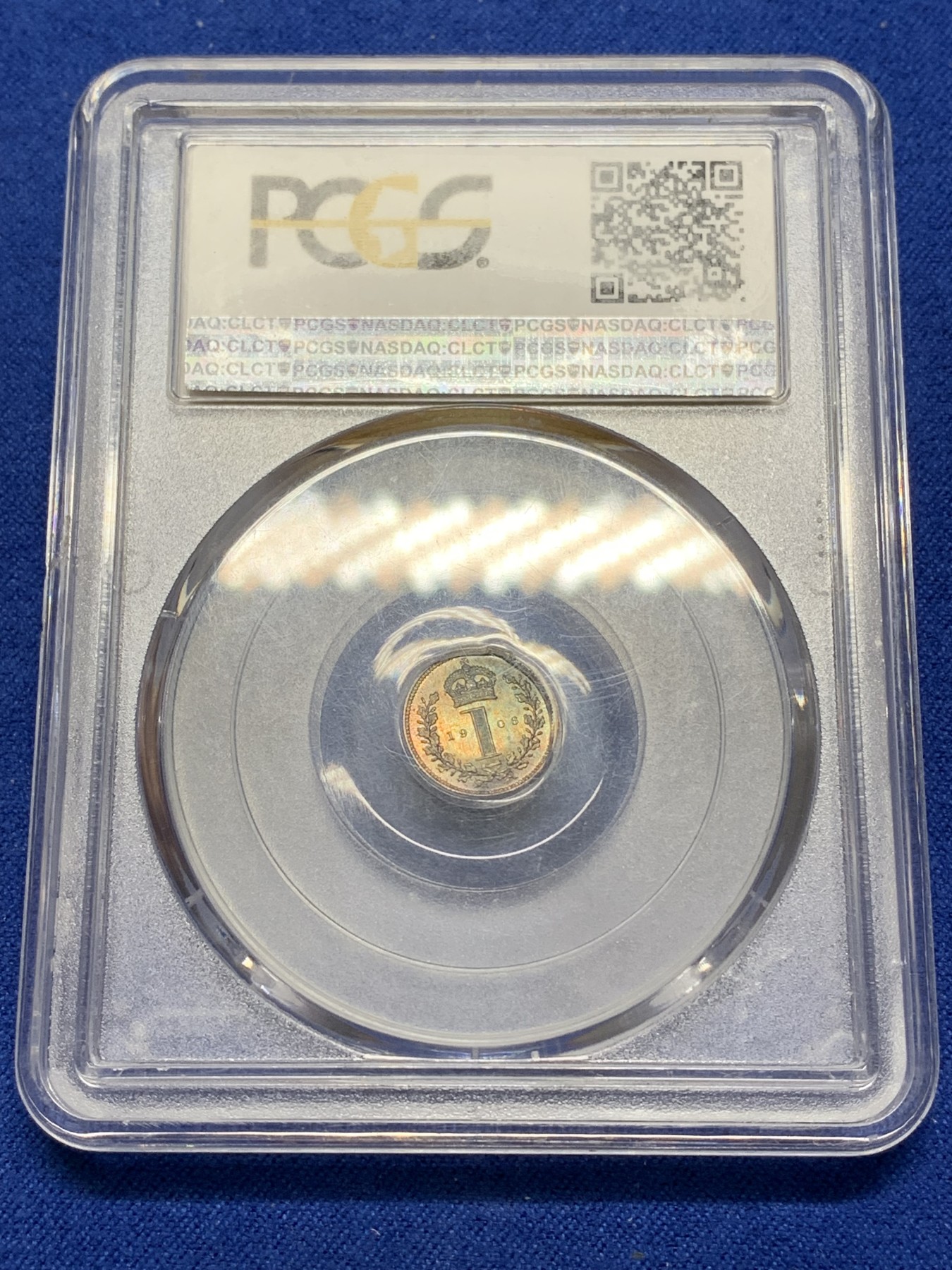 《竞宝斋》圣诞专辑  第二场  第228场 定制纪念章相赠 (全场顺丰包邮) 4枚一组 PCGS-PL66-68 英国1906年爱德华七世 濯足节套币。镜面感非常明显，且有统一的欧珀光泽包浆，全套高分，包含多枚冠军分，不可超越的一套。带同年份原盒。