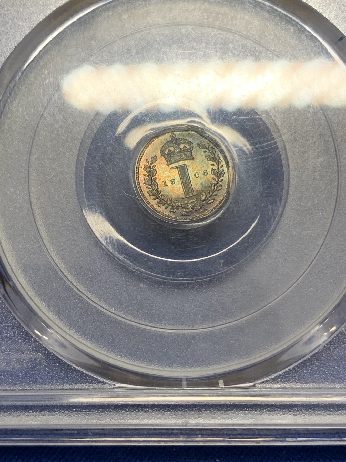 《竞宝斋》圣诞专辑  第二场  第228场 定制纪念章相赠 (全场顺丰包邮) 4枚一组 PCGS-PL66-68 英国1906年爱德华七世 濯足节套币。镜面感非常明显，且有统一的欧珀光泽包浆，全套高分，包含多枚冠军分，不可超越的一套。带同年份原盒。