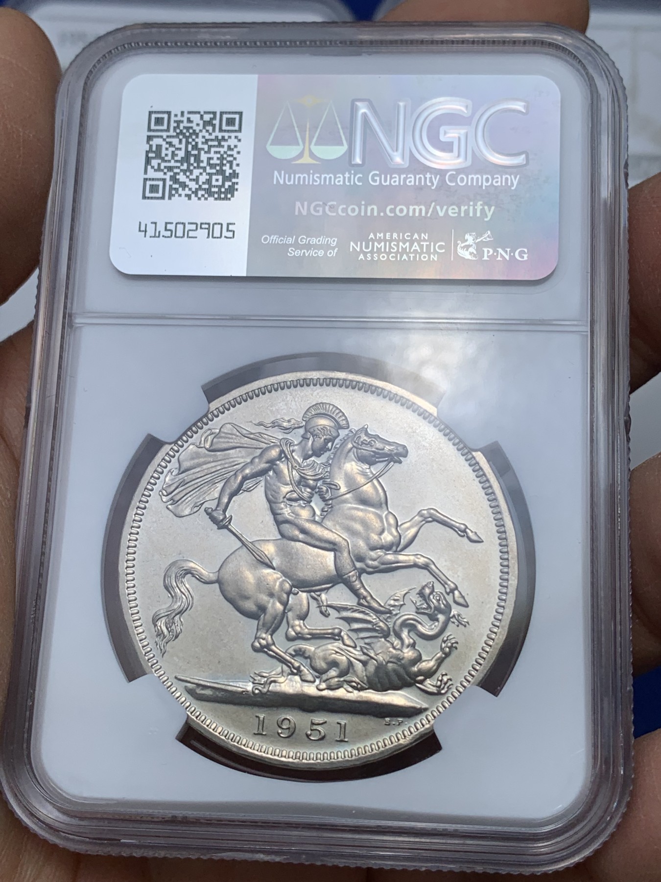 《竞宝斋》圣诞专辑  第二场  第228场 定制纪念章相赠 (全场顺丰包邮) NGC PF-PL64-65 英国 1951 乔治六世  10枚组套币 高分难得 其中1951为PL版本 一次配好