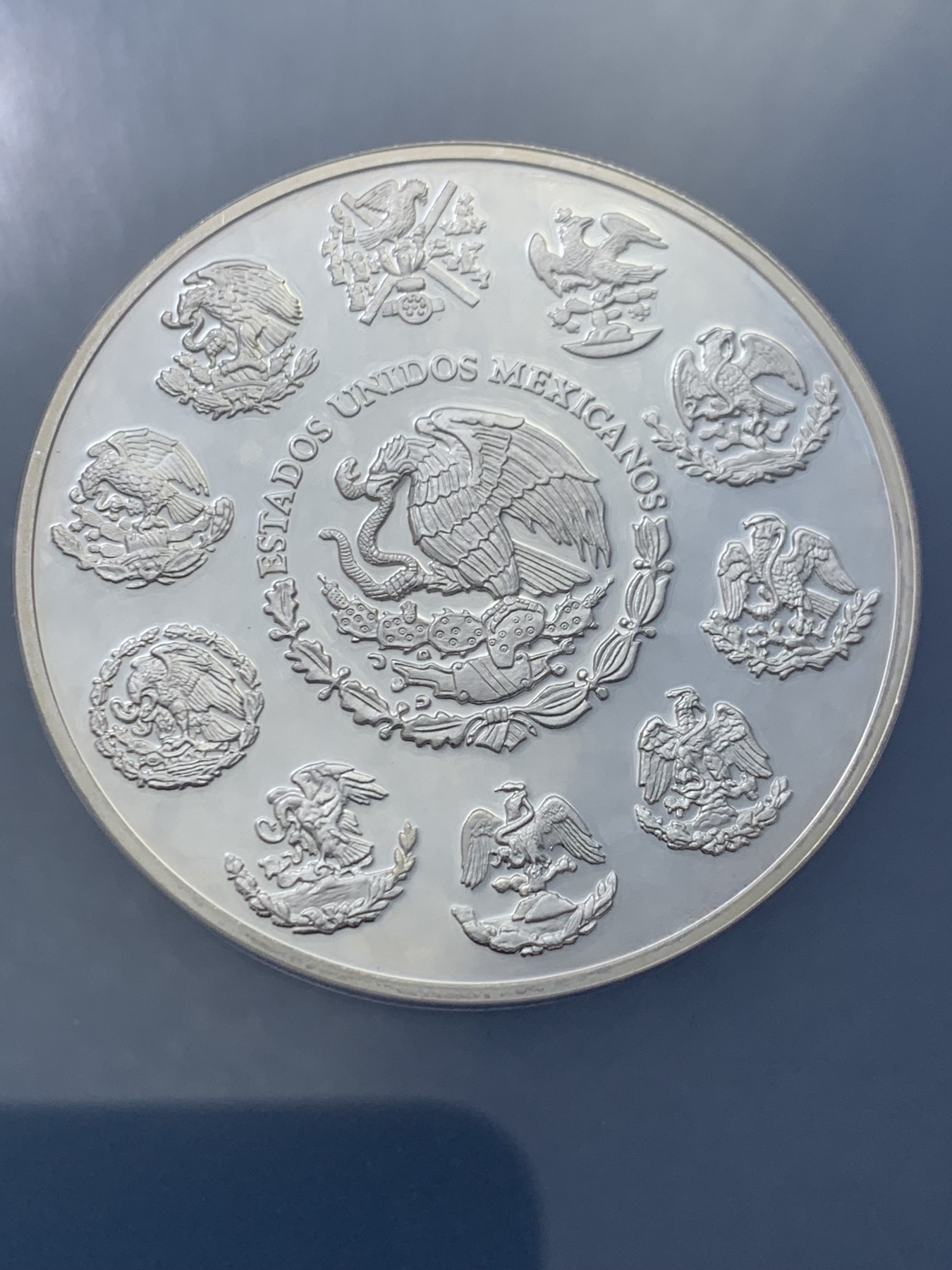 《竞宝斋》圣诞专辑  第二场  第228场 定制纪念章相赠 (全场顺丰包邮) NGC PF69UC 1999-2000墨西哥千禧年古代建筑纪念银币-10比索（冠军分），海外售价2400+   40mm 2盎司 999银 发行量500枚