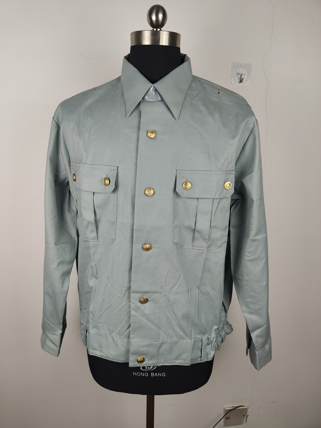 全场0元起拍 第120期 咸鱼国勋章拍卖专场 12月27日（周三）下午6：00开始 东德海军常服衬衣 胸围120 肩宽48 衣长63 袖长58领围41