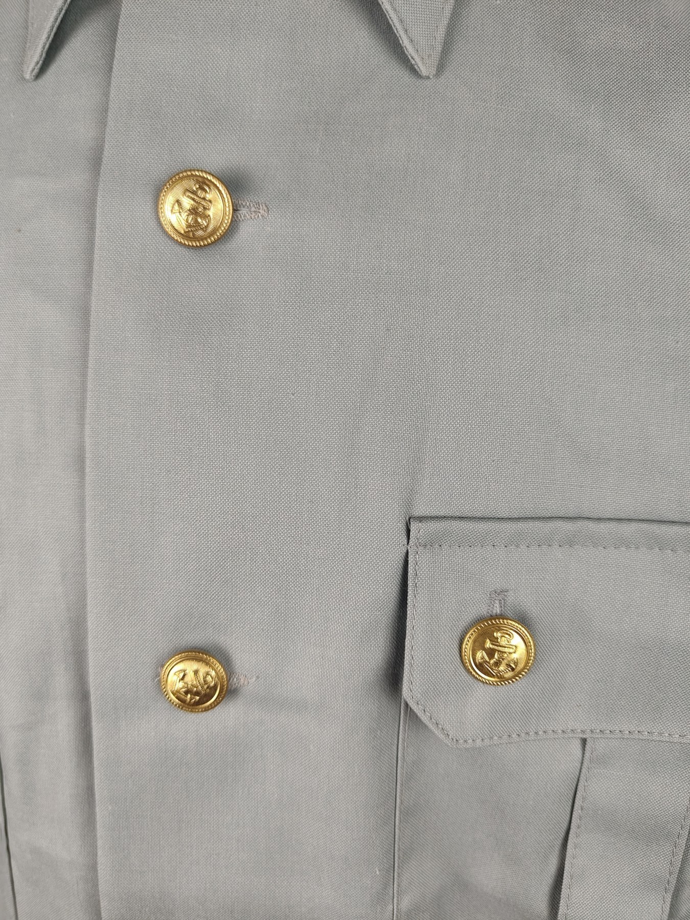 全场0元起拍 第120期 咸鱼国勋章拍卖专场 12月27日（周三）下午6：00开始 东德海军常服衬衣 胸围120 肩宽48 衣长63 袖长58领围41