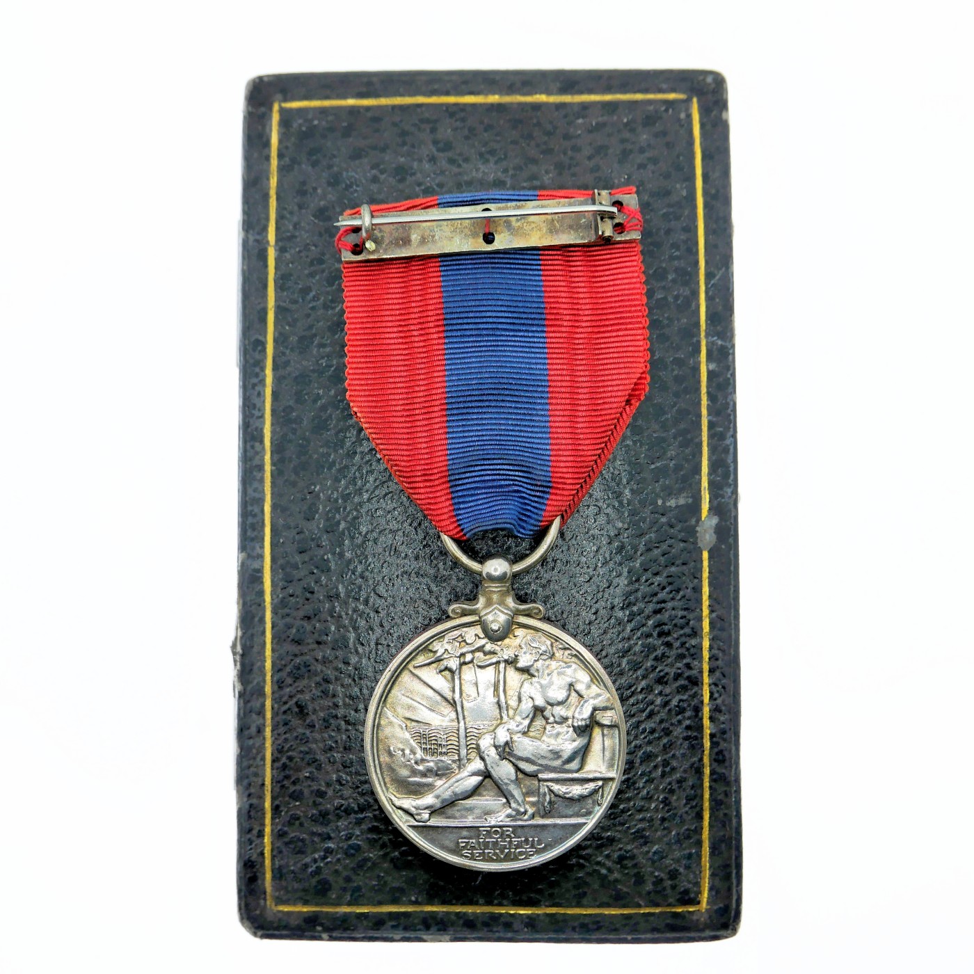 勋章奖章交易所12月30日拍卖 英国帝国服务奖章，银质乔治五世版