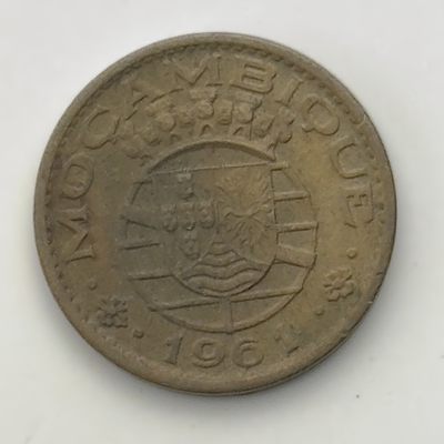 康怡轩【世界各国硬币专场】第10期 - 1961年葡属桑比克20分铜币