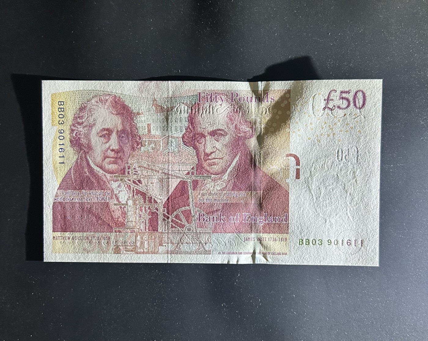 【丑猫1230】今晚6点整，自动快拍 英国50镑unc