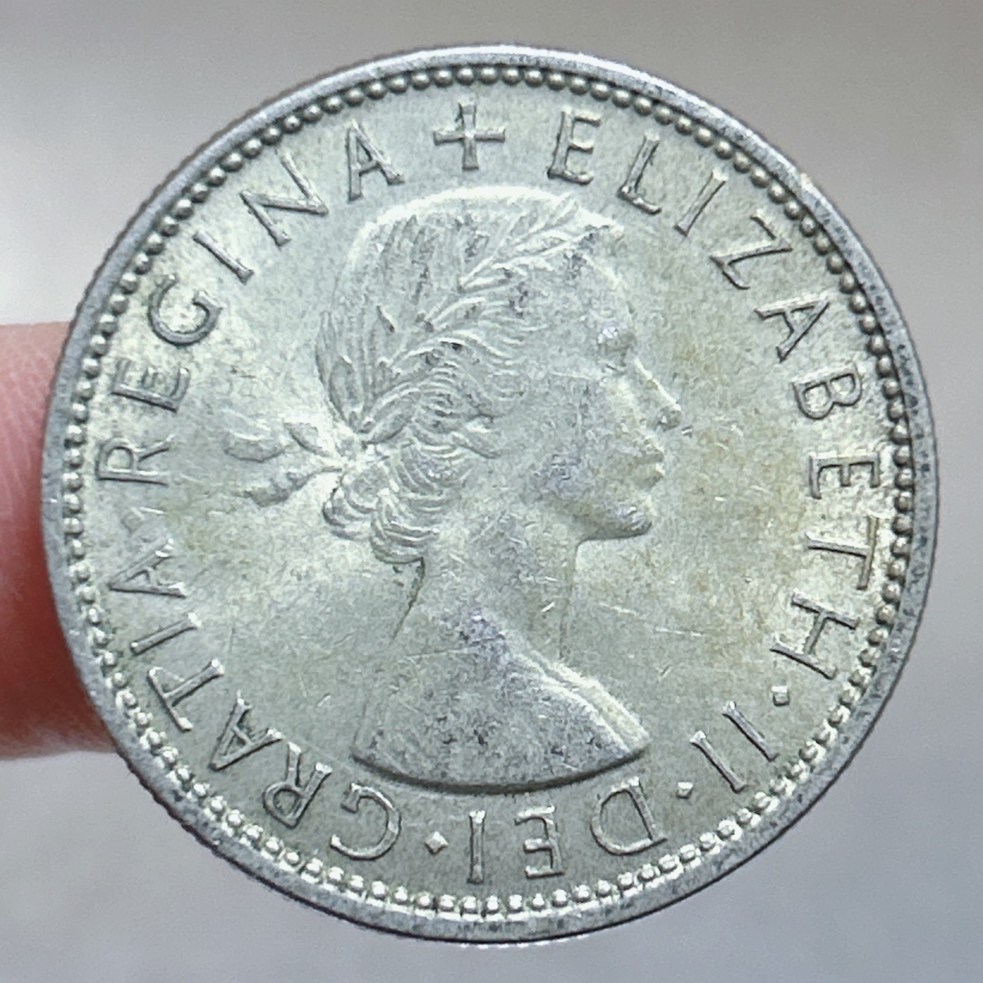 全场一元起拍 世界散币、银币专场 第50期 1953年澳大利亚1弗洛林银币 伊丽莎白二世 11.3g