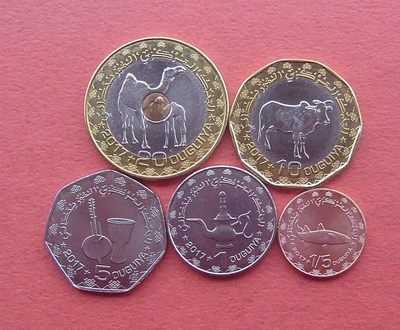 燕姐换藏第72拍 毛里塔尼亚2017年套币含一枚获奖币