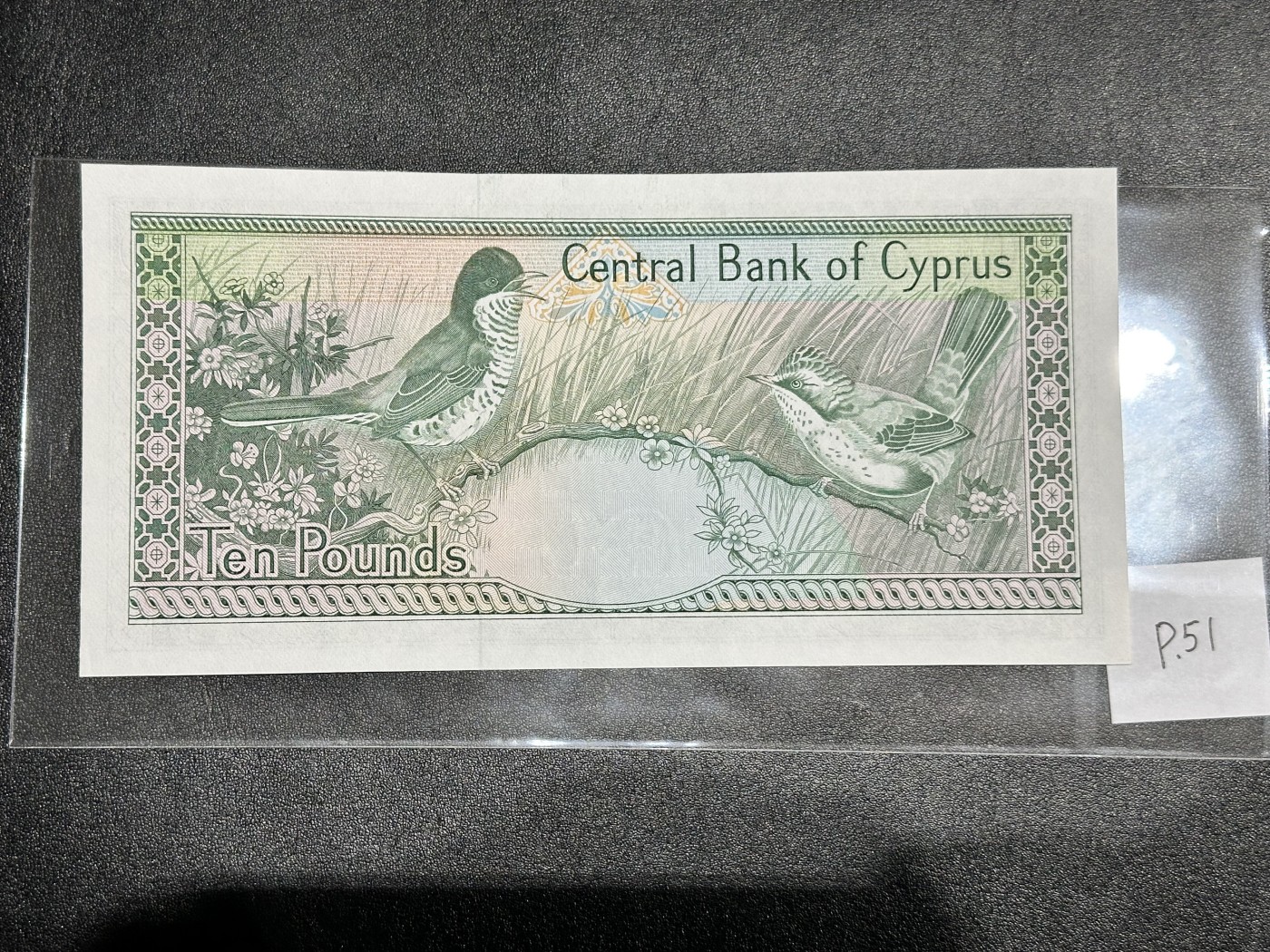 《外钞收藏家》第三百二十四期 地中海四国专场（土耳其/塞浦路斯/叙利亚/黎巴嫩） 塞浦路斯1987年10镑（P51）全新