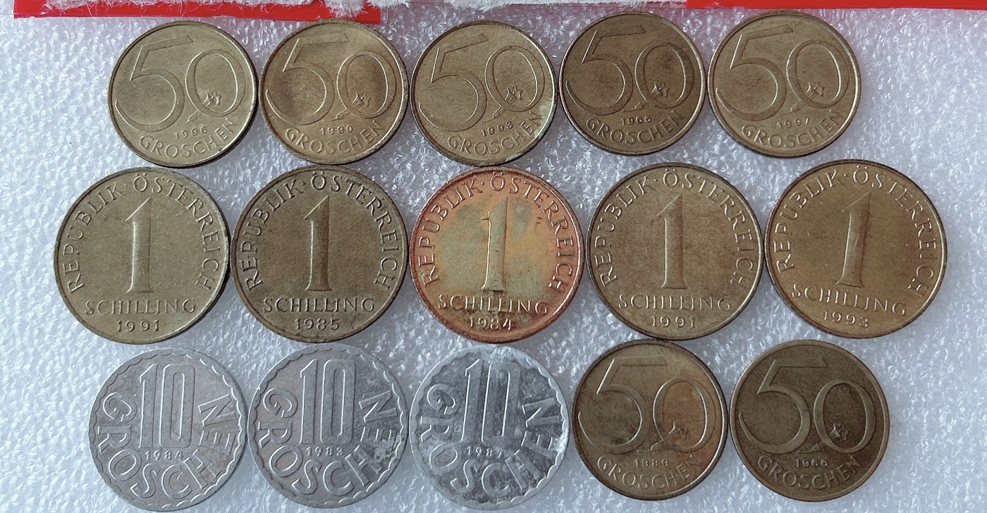 全场一元起拍 世界散币、银币专场 第50期 奥地利