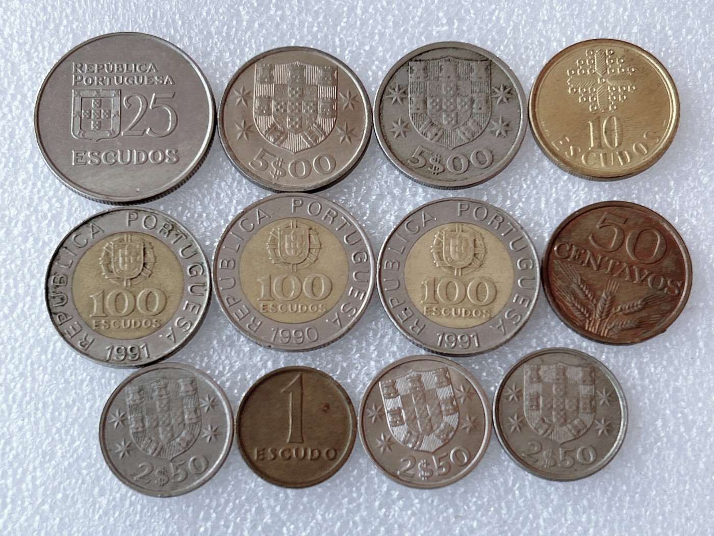 全场一元起拍 世界散币、银币专场 第50期 葡萄牙