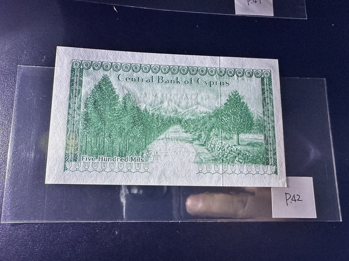 《外钞收藏家》第三百二十四期 地中海四国专场（土耳其/塞浦路斯/叙利亚/黎巴嫩） 塞浦路斯1979年1/2镑（P42）全新