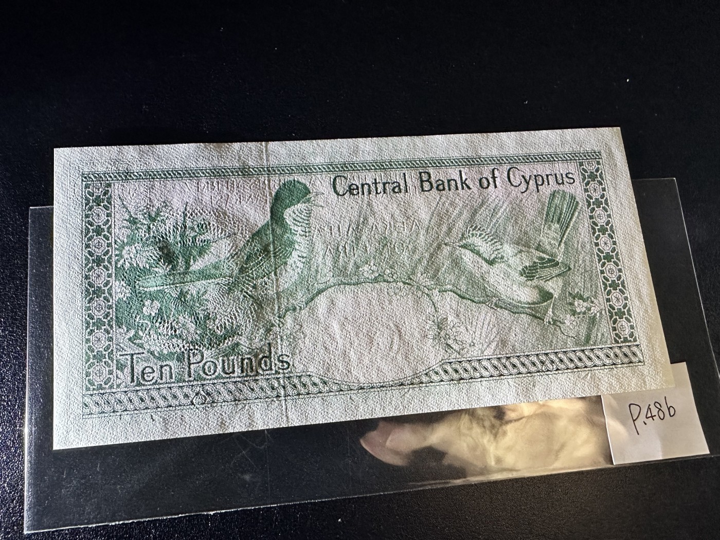 《外钞收藏家》第三百二十四期 地中海四国专场（土耳其/塞浦路斯/叙利亚/黎巴嫩） 塞浦路斯1985年10镑（P48）全新