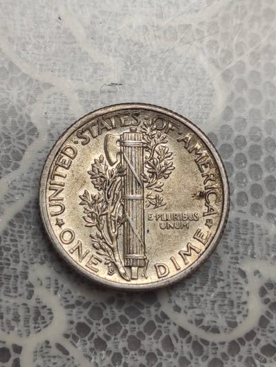 燕姐换藏第72拍 美国1941年十美分银币