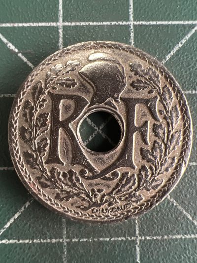 第494期 硬币专场 （无押金，捡漏，全场50包邮，偏远地区除外，接收代拍业务） - 法国25分 稀少