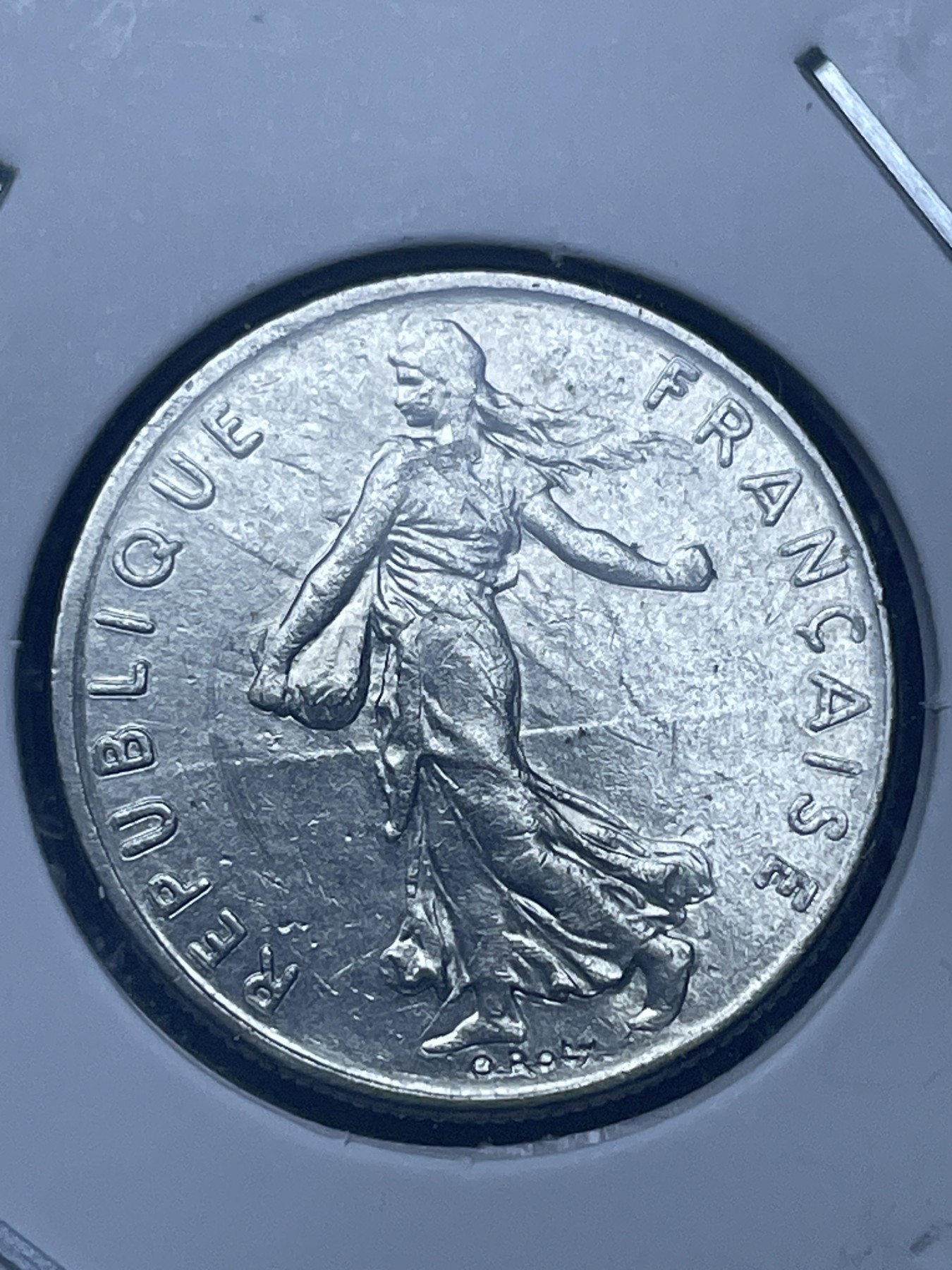 神仙姐姐散币好品专场第十一期（无佣金，预留三期自动发出 1977 年法国播种女神 1/2法郎