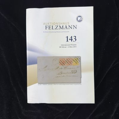 康怡轩【钱币拍卖目录+钱币投资用具专场】第88期 - 邮票目录册143【FELZMANN】-共610页