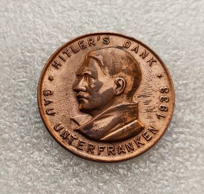 瓶子🏺第123期拍卖会  德国第三帝国小胡子单面章