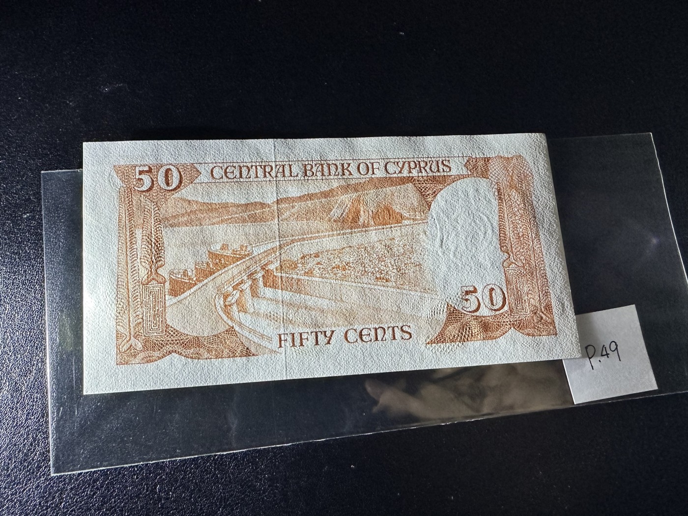 《外钞收藏家》第三百二十四期 地中海四国专场（土耳其/塞浦路斯/叙利亚/黎巴嫩） 塞浦路斯1983年1/2镑（P49）全新