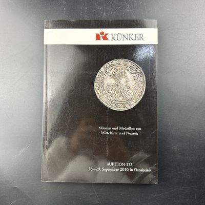 康怡轩【钱币拍卖目录册2】第12期 - 钱币拍卖纪念册175【KÜNKER]-共361页