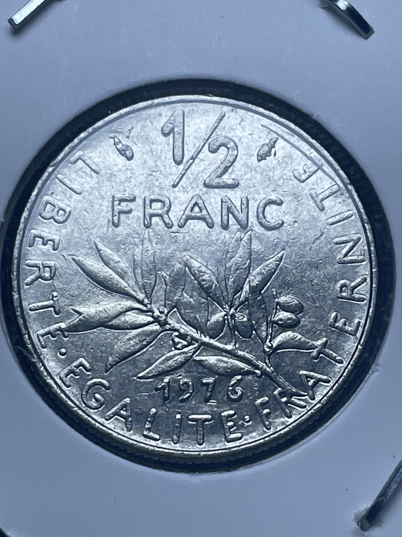 神仙姐姐散币好品专场第十一期（无佣金，预留三期自动发出 1976 年法国播种女神 1/2 法郎