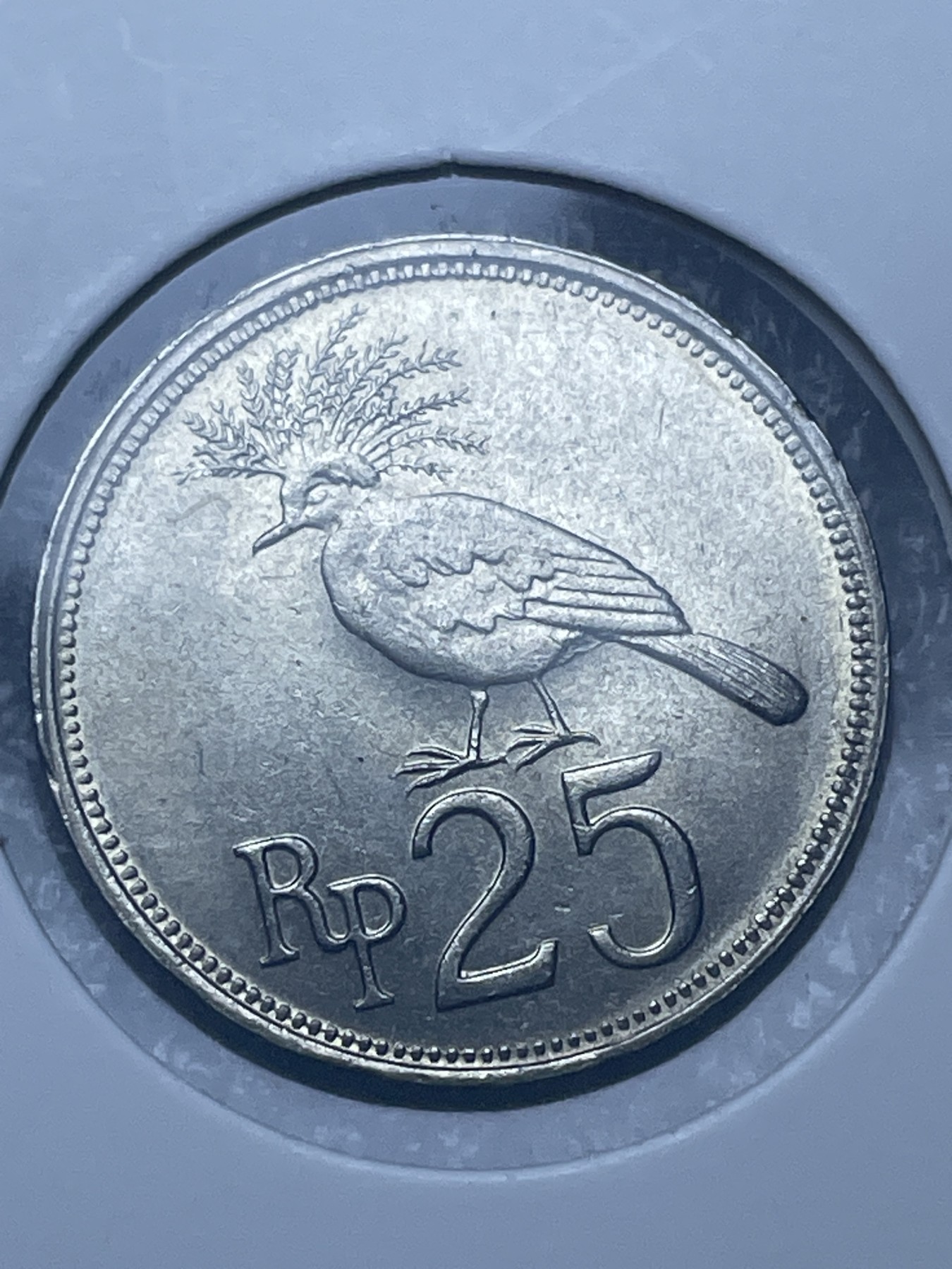 神仙姐姐散币好品专场第十一期（无佣金，预留三期自动发出 1971 年印尼 25 卢比原光品相